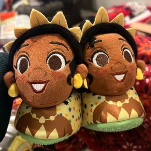Nwt  Disney Tiana Toddler Girls Slippers